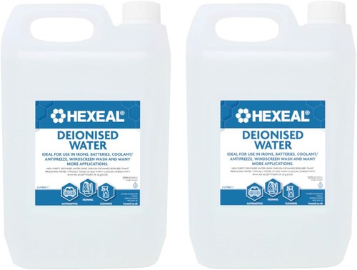 Hexeal deionised water - deionised,