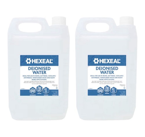 10l hexeal deionised water x - water, 2