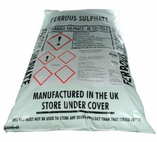 25kg sulphate iron - of, (ferrous