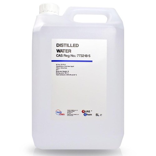 Pure chem distilled water - chem,