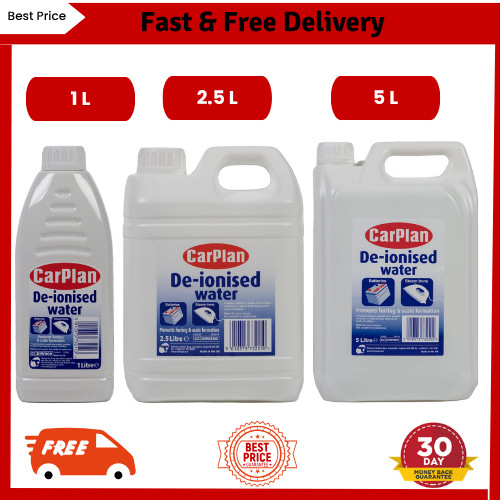 Carplan ionised water pure - carplan, de-ionised