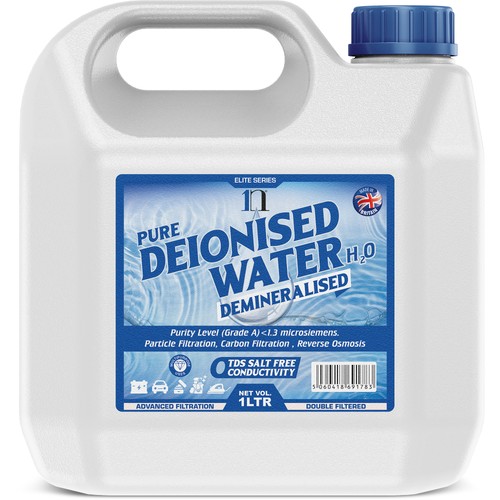 Deionised water 5l de - water, 1l,2.5l,5l