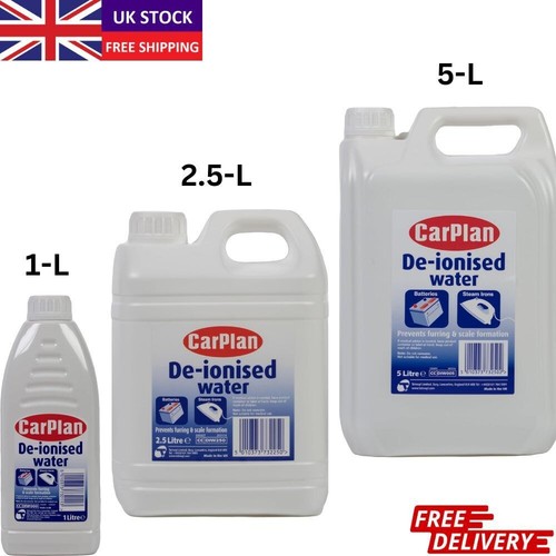 Carplan ionised water pure - water,,