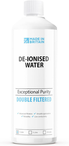 Ionised water - water, |