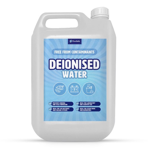 Deionised water litre - deionised,
