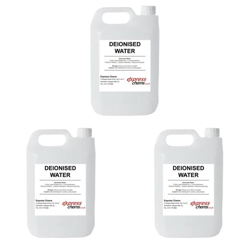 Deionised water 5 litre - x,
