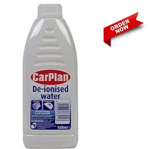 Carplan ionised water - carplan, de-ionised