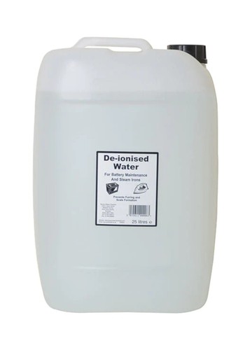 Ionised water battery - water,