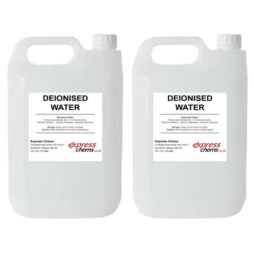 Deionised water 5 litre - 2, x