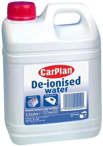 Carplan ionised water car - carplan, de-ionised