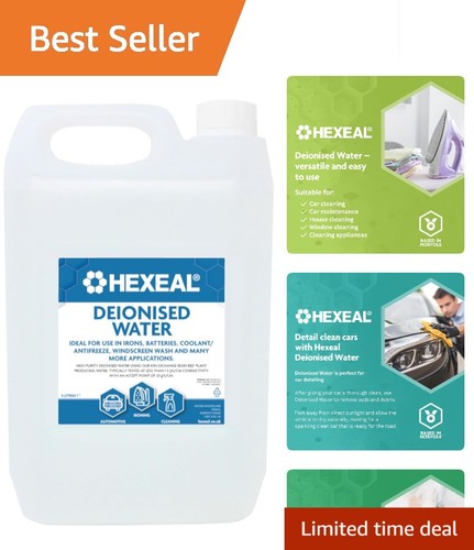 Deionised water for steam - water,
