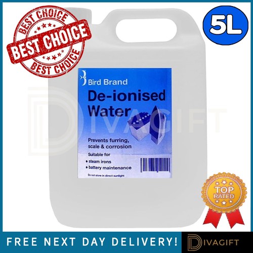 Bird brand ionised water 5l - bird, de-ionised