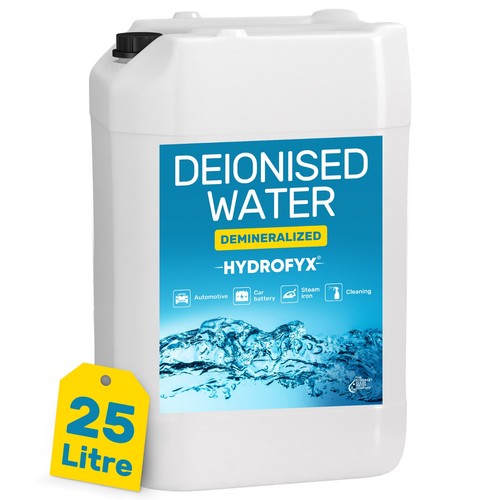 Deionised water 25l for - deionised,