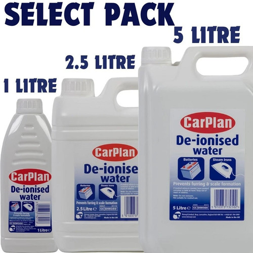 Carplan ionised water car - carplan, de-ionised