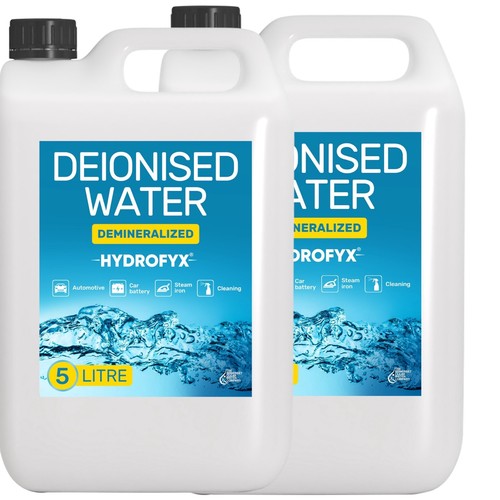Deionised water 10l - deionised, (2x5