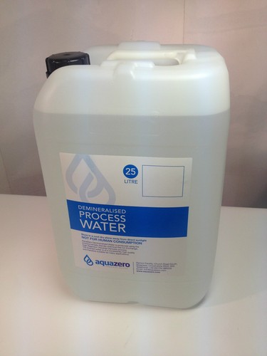 25l demineralised - demineralised, (deionised)