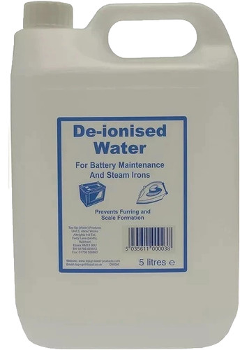 Deionised water litre - 5, 5l