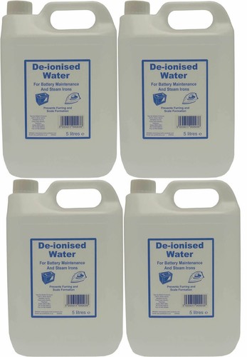 Deionised water litre 5l - water,